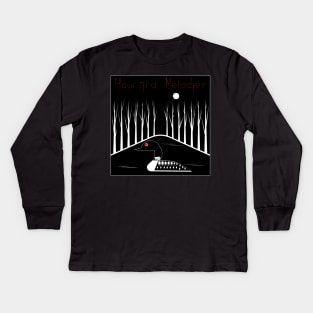 Haunting Melodies Kids Long Sleeve T-Shirt